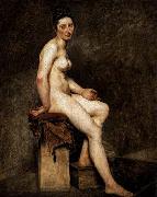 Eugene Delacroix Mlle Rose Spain oil painting artist